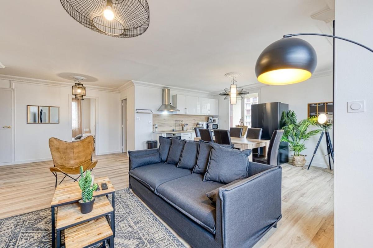 Magnificent Apartment, 4 Bedrooms, Fiber Wifi Grenoble Extérieur photo
