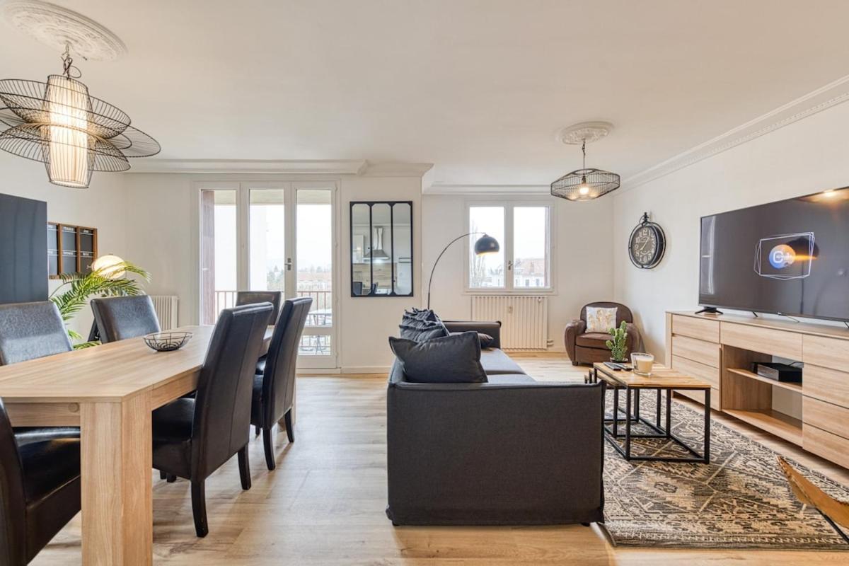 Magnificent Apartment, 4 Bedrooms, Fiber Wifi Grenoble Extérieur photo