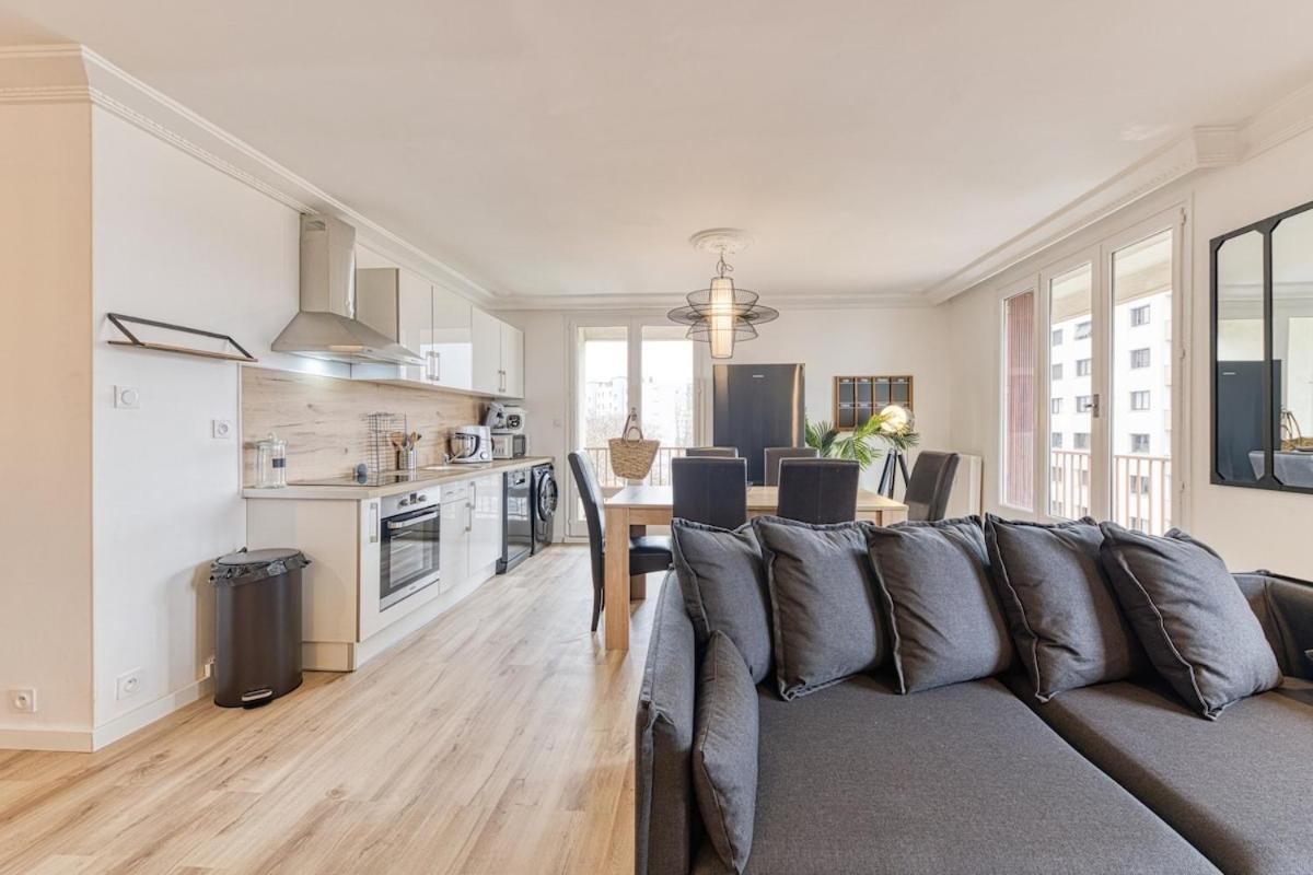 Magnificent Apartment, 4 Bedrooms, Fiber Wifi Grenoble Extérieur photo